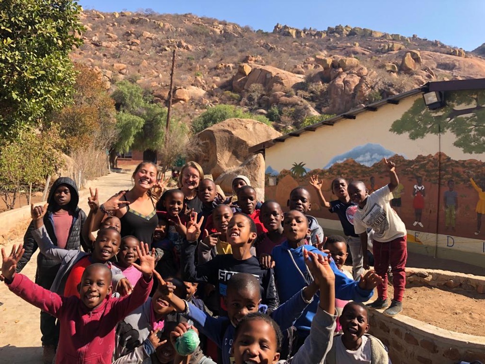 Young children at Lesedi